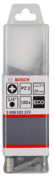 Bosch Vidalama Ucu Ekonomik Seri PZ2x25 mm (100 Adet) - 2608521222