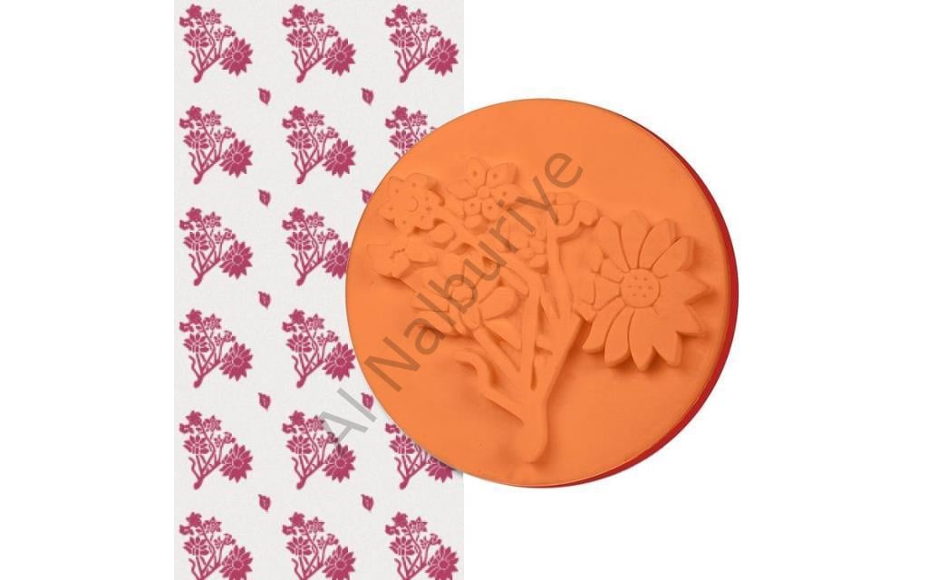 Dekor Rulo YASEMİN DUVAR DAMGA SETİ 16 CM