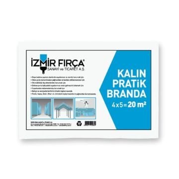 İzmir Fırça Kalın Pratik Branda 20 m²
