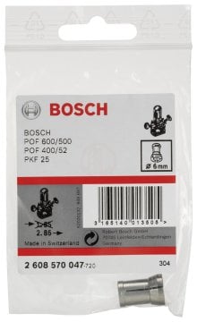 Bosch Penset Somunsuz Ø6 mm (GGS 27/C - POF 500/600) - 2608570047