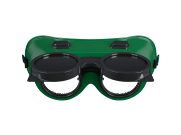 Baymax S502 Integral Çift Maksatlı Gözlük Kaynakçı Siyah