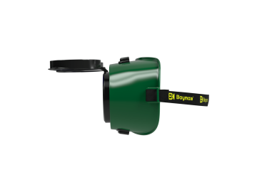 Baymax S502 Integral Çift Maksatlı Gözlük Kaynakçı Siyah