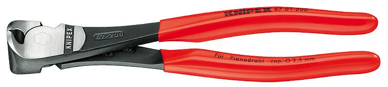 Knipex 67 01 AĞIR TİP TEPE KESKİ 200 MM - KNI6701200