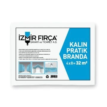 İzmir Fırça Kalın Pratik Branda 32 m²