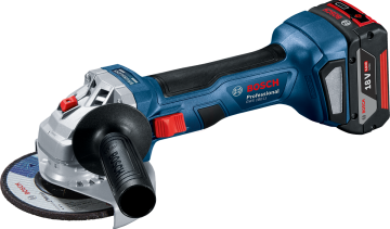 Bosch Akülü Avuç Taşlama Makinesi GWS 180-LI (2 x 4,0 Ah Akü) - 06019H9021
