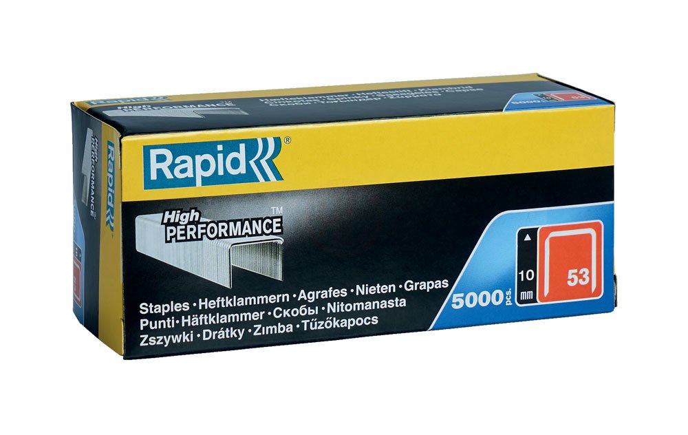 Rapid Rapid Zımba Teli 53 Serisi Galvaniz 10 mm (1 Paket/5000 Adet