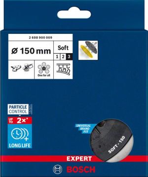 Bosch Sistem Aksesuarı / Expert Zımpara Tabanı ÇD-Y 150 mm (GEX150AC/AVE/T) - 2608900009