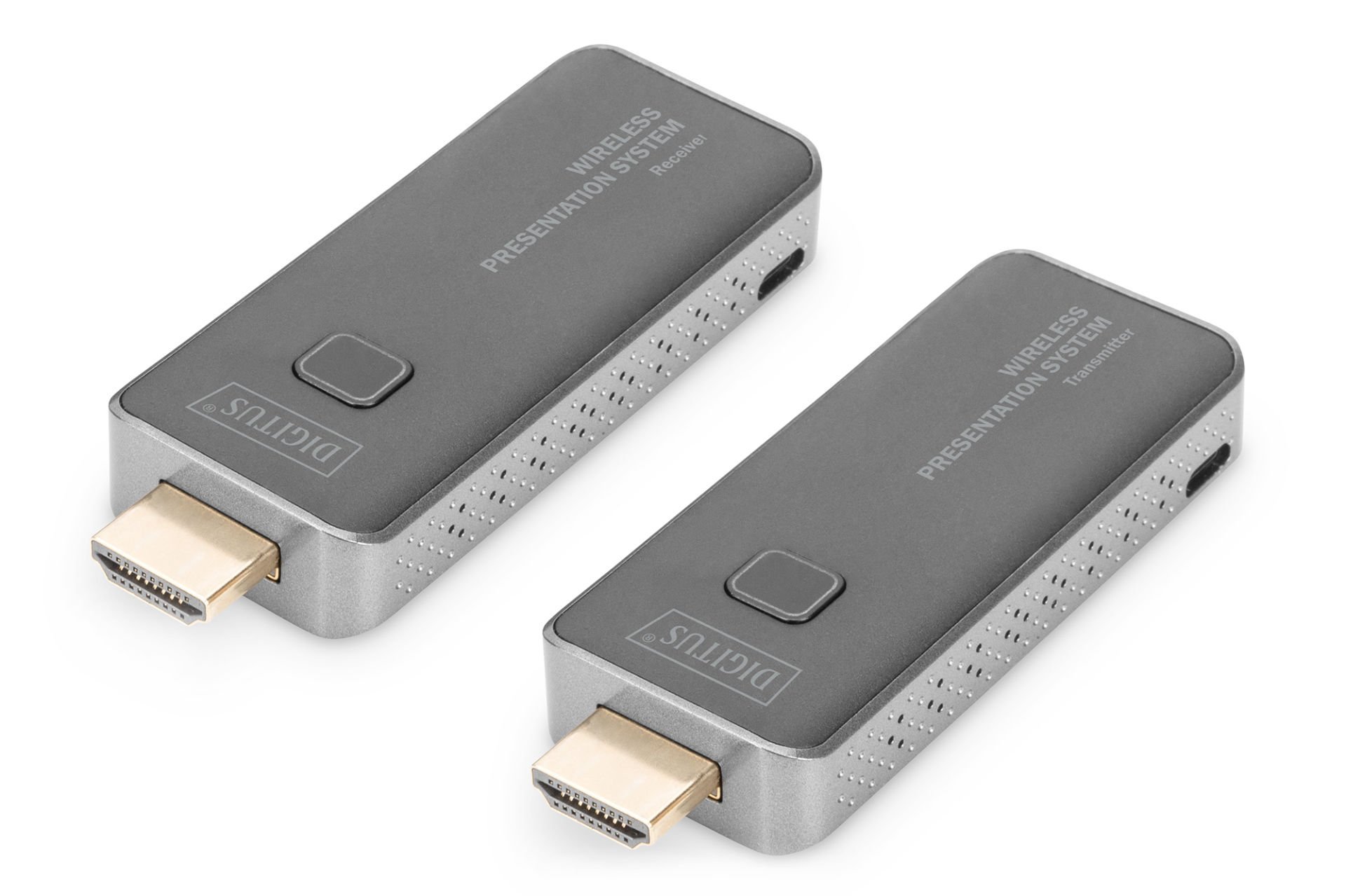 Assmann Digitus Kablosuz Sunum Sistemi, 50 Mt, Verici (Transmitter) Ve Alıcı (Receiver) Ünite Dahil, Genişleyebilir Yapı