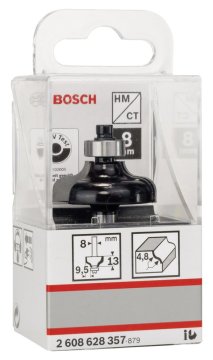 Bosch Kenar Biçimlendirme Freze Ucu Standard For Wood G 8x31,8x54 mm - 2608628357