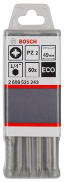 Bosch Vidalama Ucu Ekonomik Seri PZ2x49 mm (60 Adet) - 2608521243