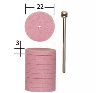Proxxon Taşlama Diski 22 mm (10 Adet) (28302)