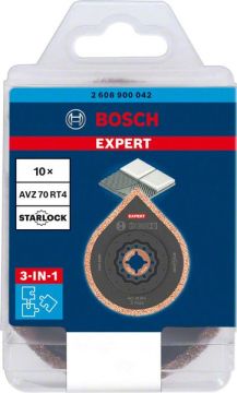 Bosch Starlock Aksesuarı / Expert Starlock Testere Ucu 3Max AVZ 70RT4 (10 Adet) - 2608900042