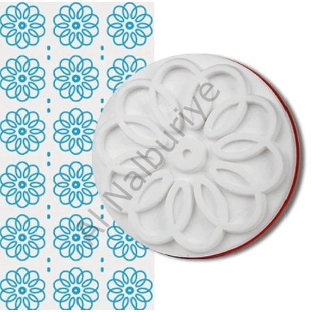 Dekor Rulo ZAMAN TÜNELİ DUVAR DAMGA SETİ 16 CM