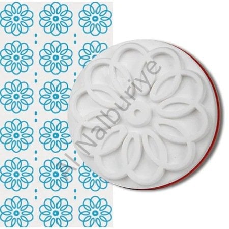 Dekor Rulo ZAMAN TÜNELİ DUVAR DAMGA SETİ 16 CM