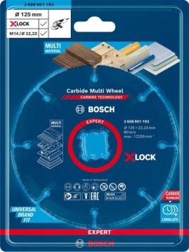 Bosch X-Lock Kesme Diski CMW Expert 125 mm - 2608901193