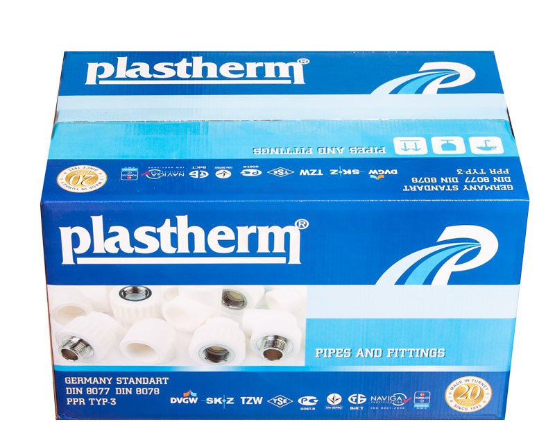 Plastherm PPRC Kombi Bağlantı Seti 8 Li Rekorlu - PP730080100
