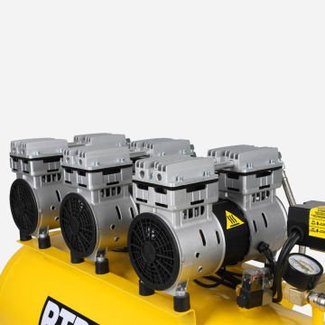 Rtrmax RTM738 Sessiz Hava Kompresörü 100 Lt 3 x 1.0 Hp/3 x 0.75 Kw