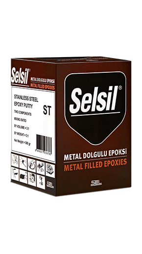 Selsil Stainless Stell Putty (ST) 500 Gr