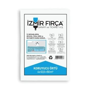 İzmir Fırça Koruyucu Örtü İnce 50 m²