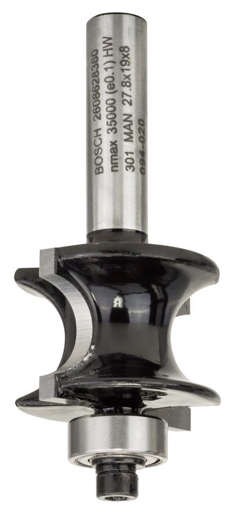 Bosch Yarım Çubuk Freze Ucu Standard For Wood 8x19x63 mm - 2608628360