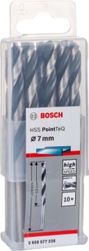 Bosch Metal Matkap Ucu HSS PointTeQ (DIN 338) 7,0 mm (10 Adet) - 2608577238