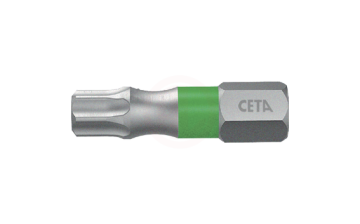 Ceta Form 1/4 İnç Torx Bits Uç (Renk Kodlu) T10 X 25 Mm