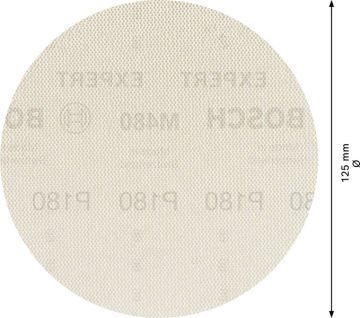 Bosch Ağ Zımpara Expert M480 125 Mm 180 Kum 50 Li Paket - 2608900684