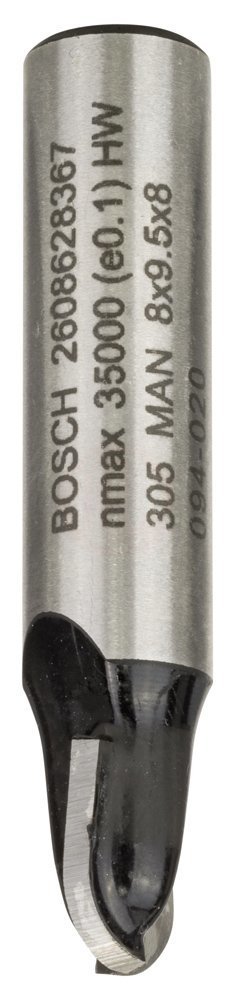 Bosch Yarımay Freze Ucu Standard For Wood 8x8x40x4 mm - 2608628367
