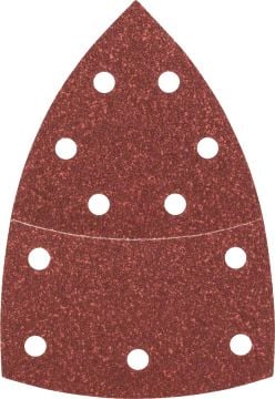 Bosch Çok Amaçlı Zımpara Kağıdı 11 Delik 102x62/93 mm 80 Kum (10 Adet) - 2609256A63
