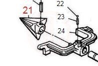 Rothenberger Çapak Alma Ucu 4 İnç - 56200