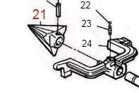 Rothenberger Çapak Alma Ucu 4 İnç - 56200