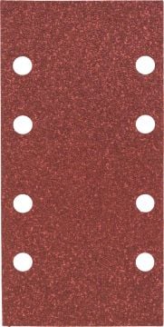 Bosch Titreşimli Zımpara Kağıdı 8 Delik 93x185 mm 60 Kum (10 Adet) - 2609256A81