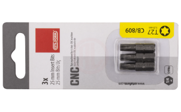 Ceta Form 3 Parça 1/4 İnç Torx Bits Uç T10 X 25 Mm / Kartlı