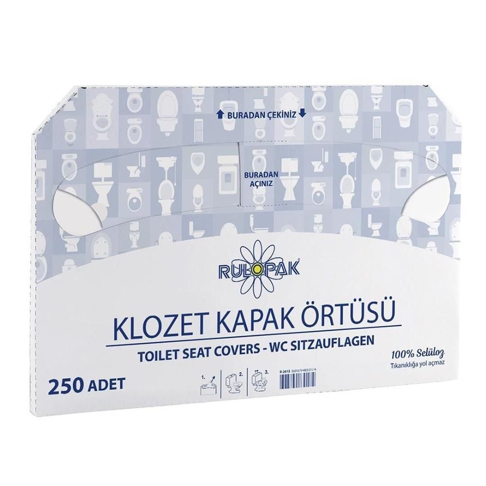 Rulopak Klozet Kapak Örtüsü 1 Paket 250 Yaprak