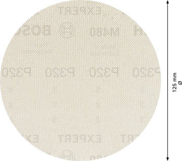 Bosch Ağ Zımpara Expert M480 125 Mm 320 Kum 50 Li Paket - 2608900687