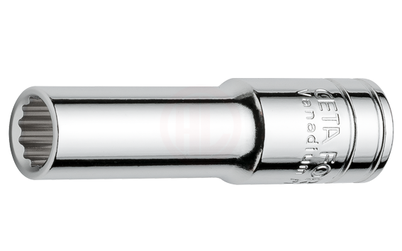Ceta Form 1/4 İnç 12 Köşe (Yıldız) Derin Lokma Anahtar 1/2 İnç