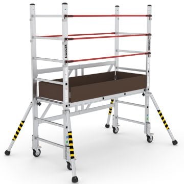 Çağsan ALL_FLEX Modüler Alüminyum İskele 2,9 m. Çalışma Yüksekliği - All_Flex_A3
