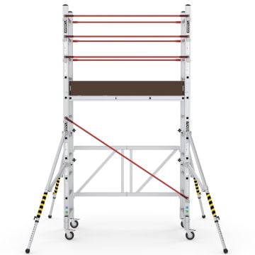 Çağsan ALL_FLEX Modüler Alüminyum İskele 4,0 m. Çalışma Yüksekliği - All_Flex_A4
