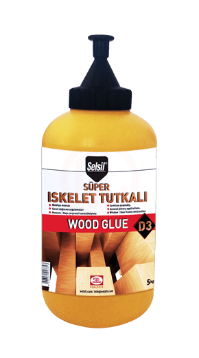 Selsil Süper İskelet Tutkalı Wood Glue 1000 Gr