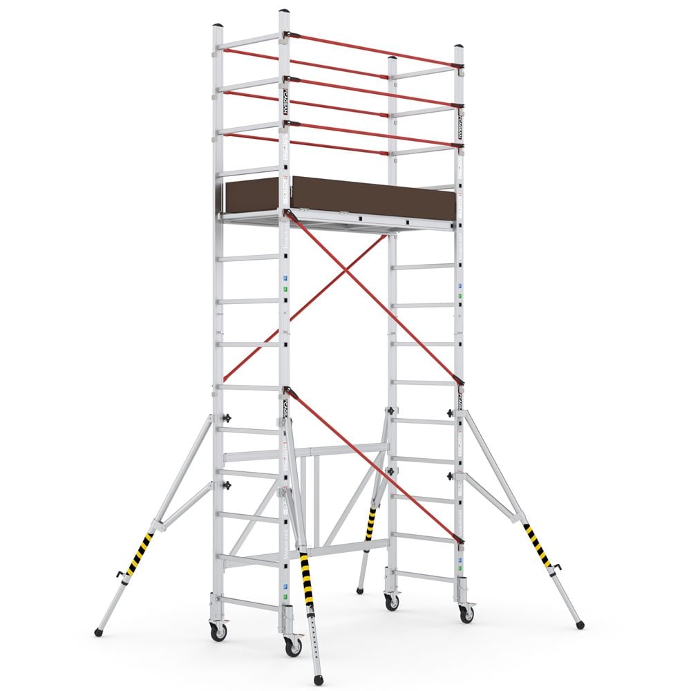 Çağsan ALL_FLEX Modüler Alüminyum İskele 4,8 m. Çalışma Yüksekliği - All_Flex_A5