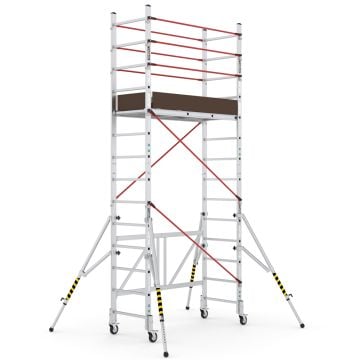 Çağsan ALL_FLEX Modüler Alüminyum İskele 4,8 m. Çalışma Yüksekliği - All_Flex_A5