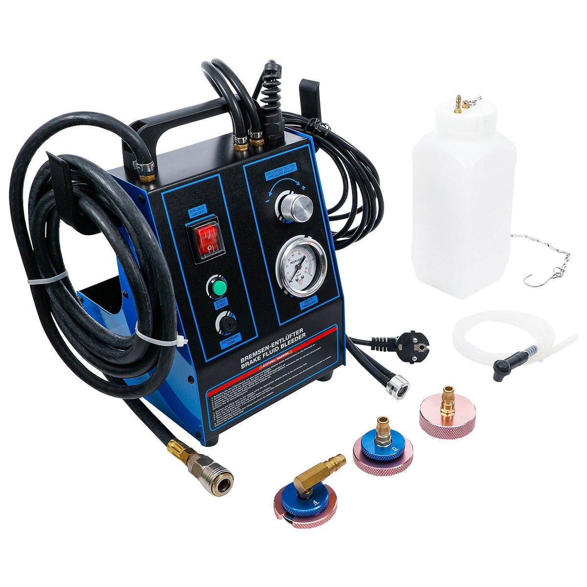 Brio Elektrikli Fren Hava Alma Ve Hidrolik Basma Cihazı