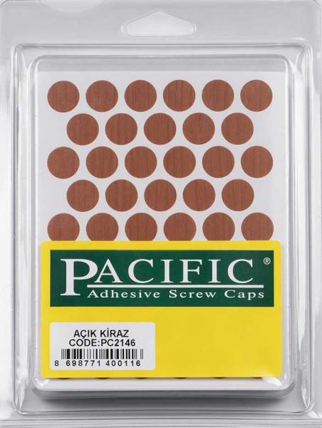Pacific Açık Kiraz Yapışkanlı Tapa 14 mm - PC2146