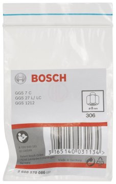 Bosch Penset Somunlu Ø8 mm (GGS 7 C/27 L/LC/1212) - 2608570086