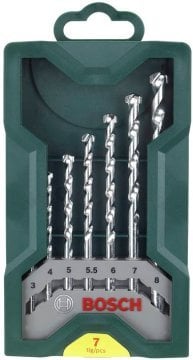 Bosch Matkap Ucu X-Line Taş/Duvar Set (7 Parça) - 2607019581