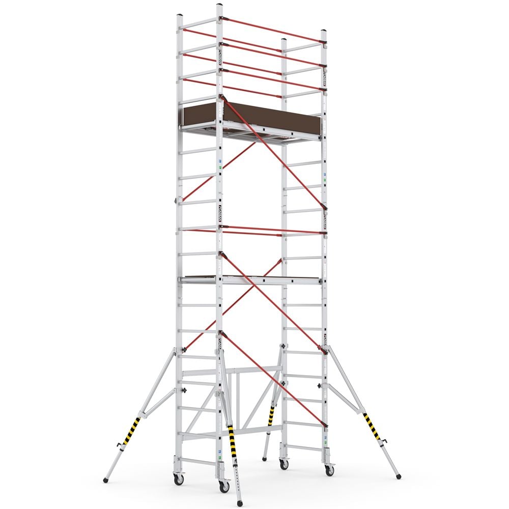 Çağsan ALL_FLEX Modüler Alüminyum İskele 5,9 m. Çalışma Yüksekliği - All_Flex_A6