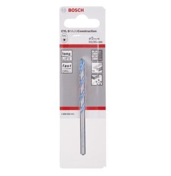 Bosch Çok Amaçlı Matkap Ucu CYL-9 MultiConstruction 5,0x85 mm - 2608596051