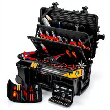 Knipex 002137 Takım Çantası Robust 45 Move Elektro (63 Parçalı)