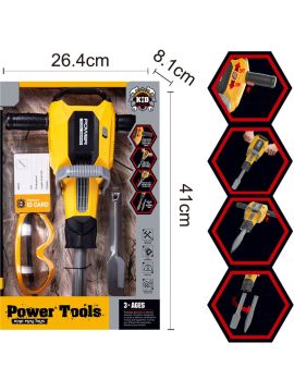 Oyuncak Hilti Seti ve Koruyucu Gözlük