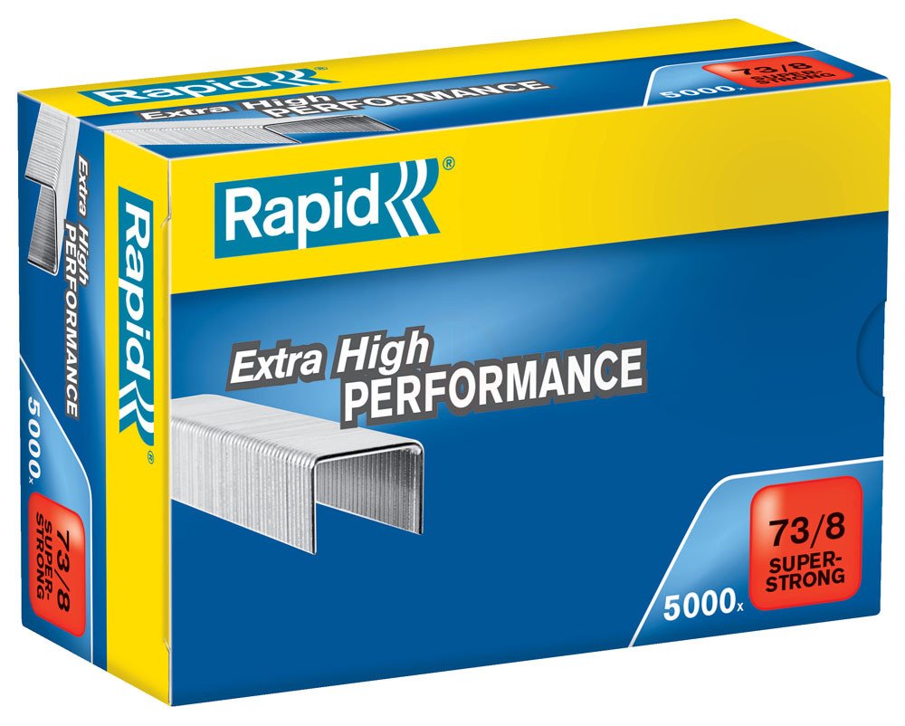 Rapid Zımba Teli 73 Serisi Süper Güçlü 8 mm (1 Paket/5000 Adet) - 24890300